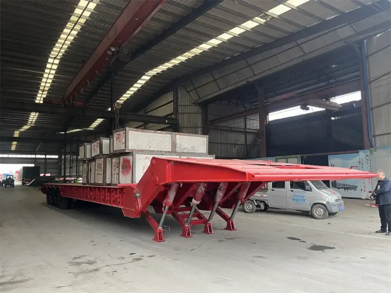 Folding Gooseneck Trailer
